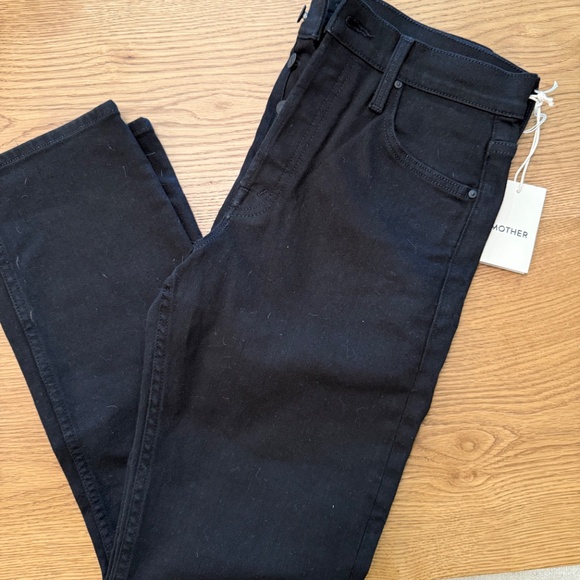 MOTHER Denim Tomcat High Rise Ankle Straight Jeans in Lasting Impression - Picture 7 of 7